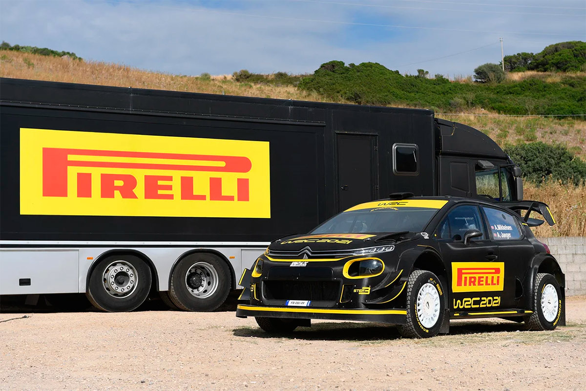 Тесты шин Pirelli 2020 года, Citroën C3 WRC
