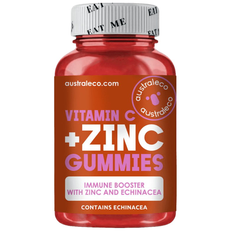 Австралеко — витамин C + Цинк гаммис / Australeco — Vitamin C + Zinc gummies