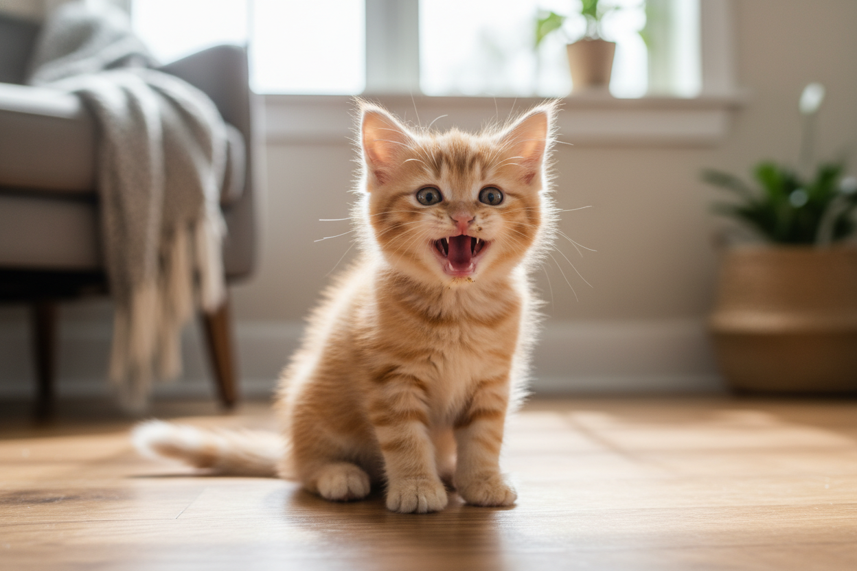 зубы у котят