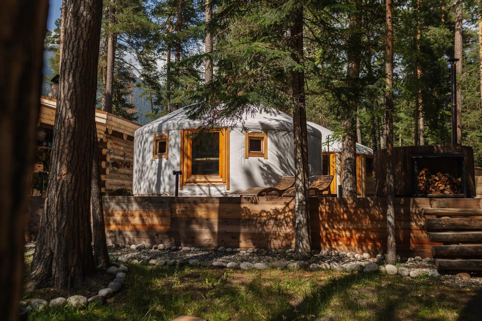 Ногайская юрта — фасад