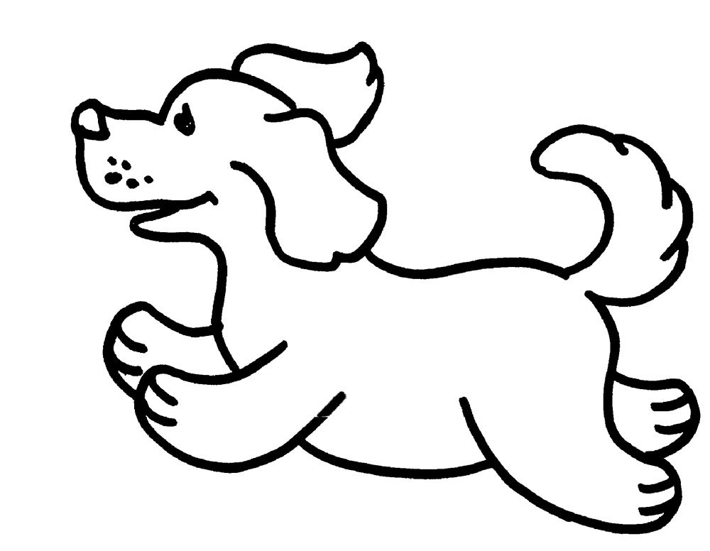 Собачка рисунок для детей