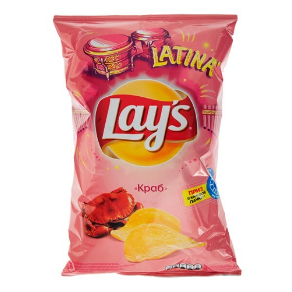 Фото чипсов lays с крабом