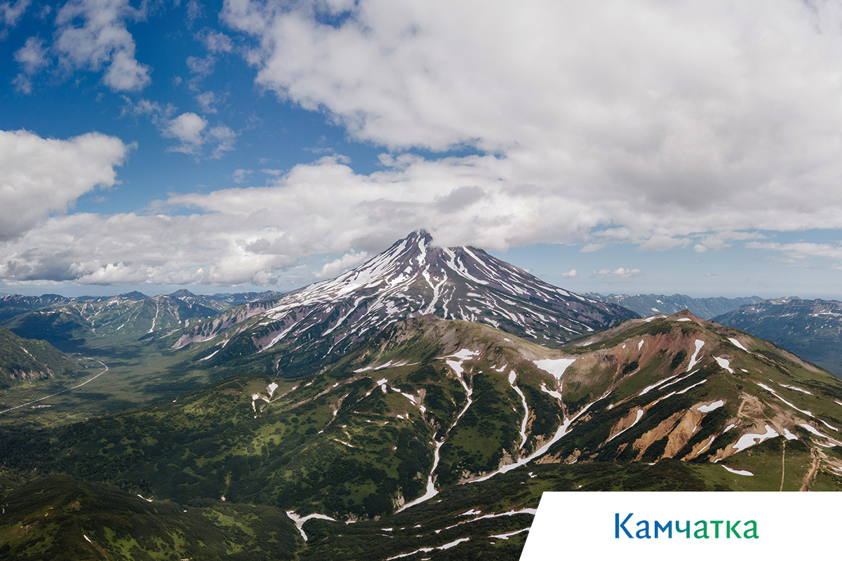 вулканы камчатки