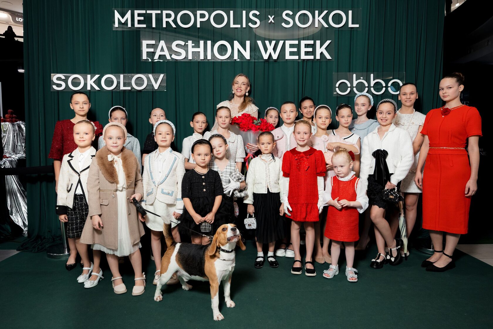 Ученики школы моделей ИНВ МОДЕЛИ на Metropolis x Sokol Fashion Week