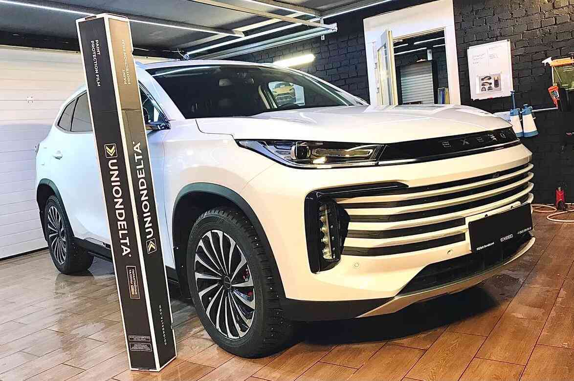 защита передней части мерседес