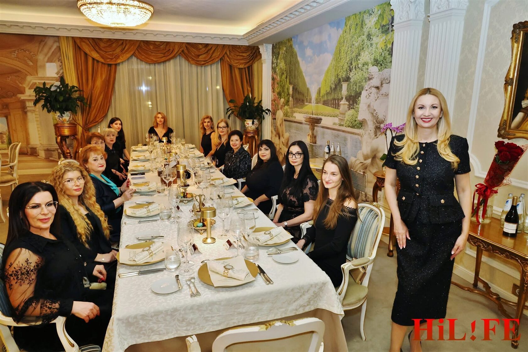 мастър клас по етикет на масата с Йордана Димитрова и дамите от Великолепната Жена