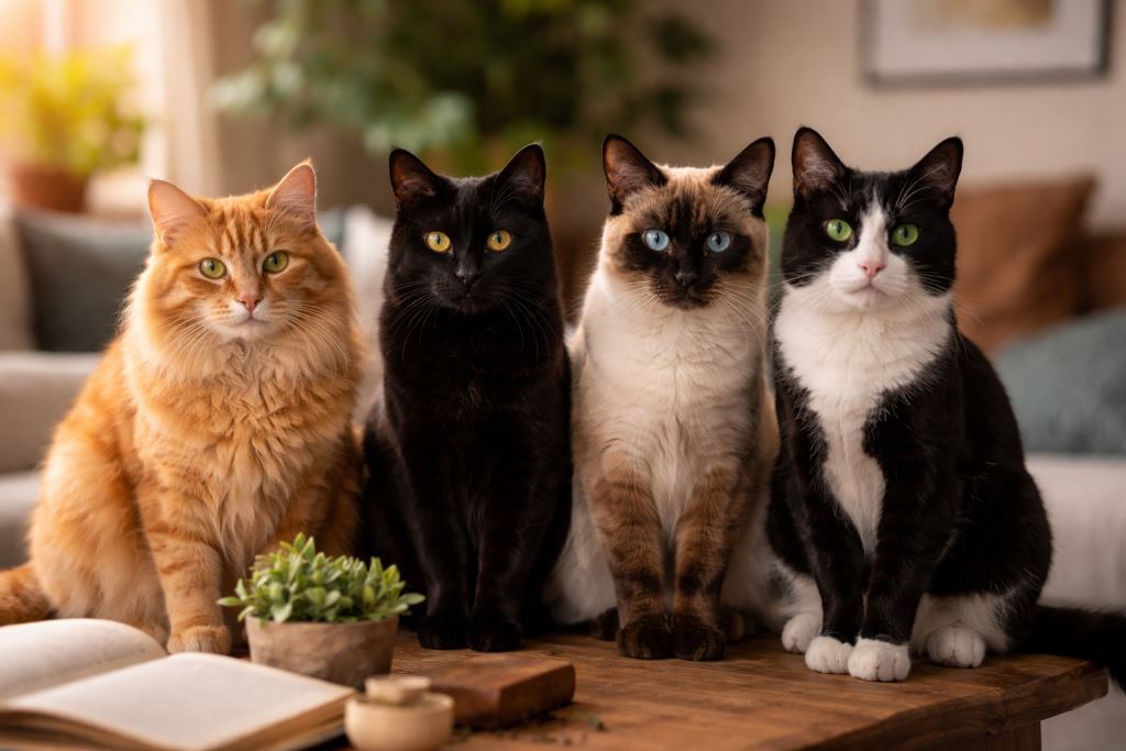 Распространённые заблуждения о кошках