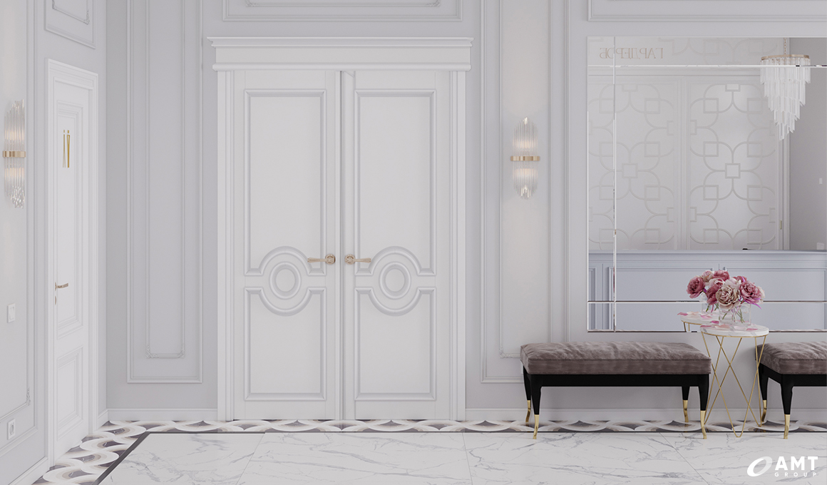 Холл малого зала дома торжеств Prince Palace