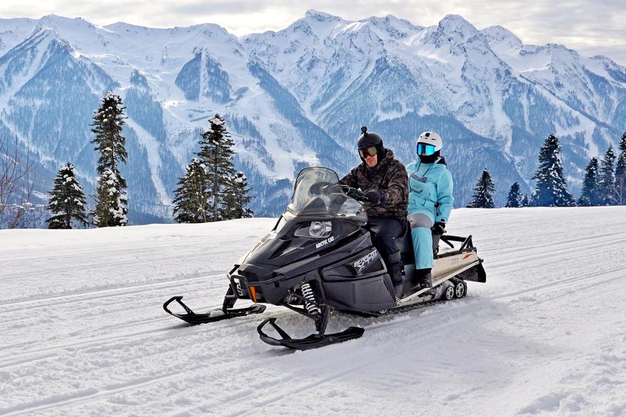 Прокат снегохода в Красной Поляне. Туристика-лайф