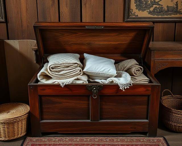 Эволюция хранения: старинный деревянный купеческий сундук как символ русской культуры быта