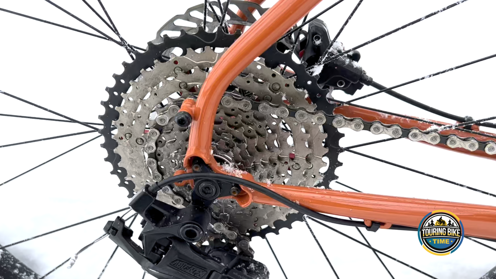 Shulz Mom's Favorite. Кассета на предрелизном велосипеде с диапазоном 11-46Т