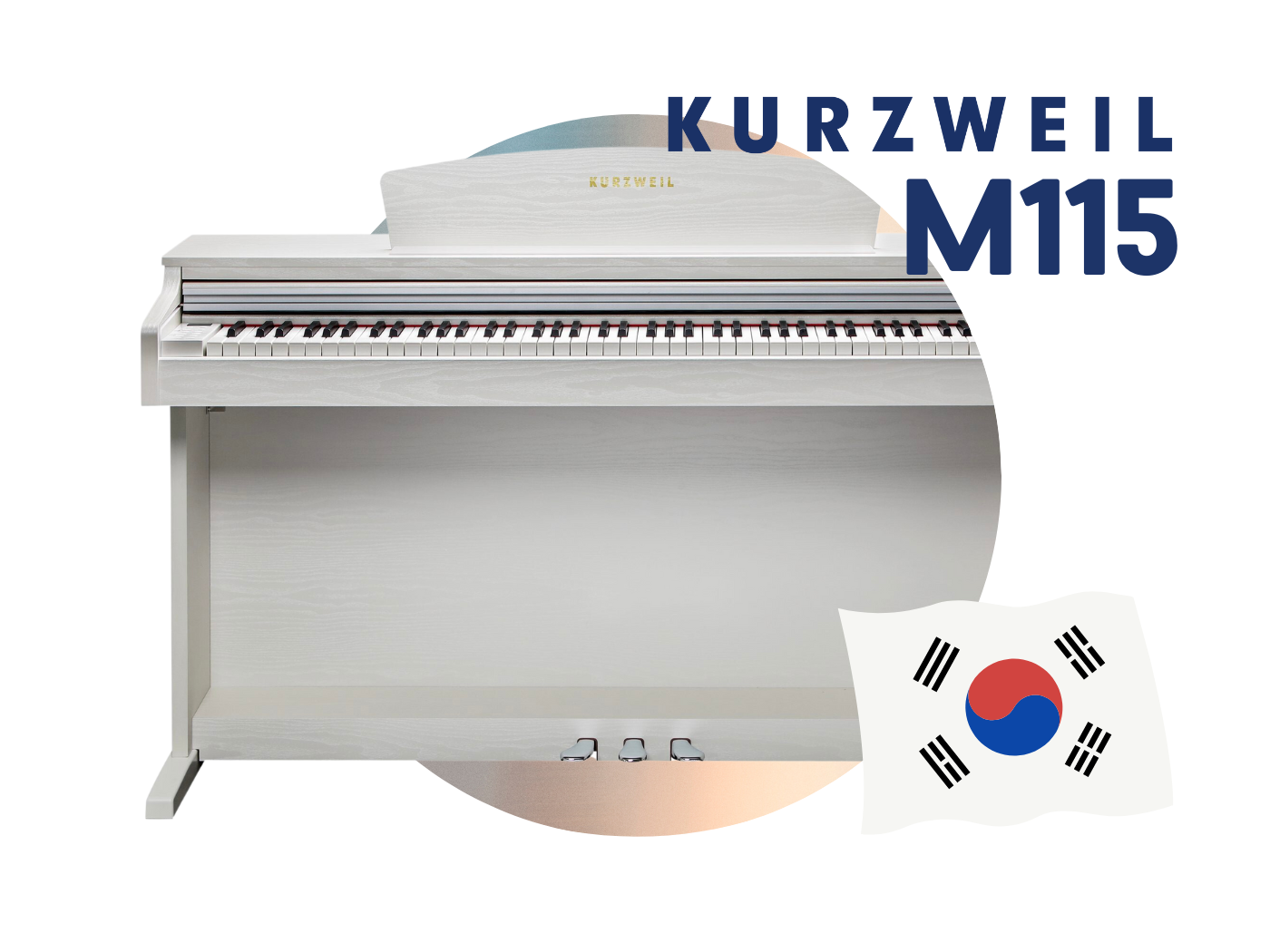 Piano deals kurzweil m115