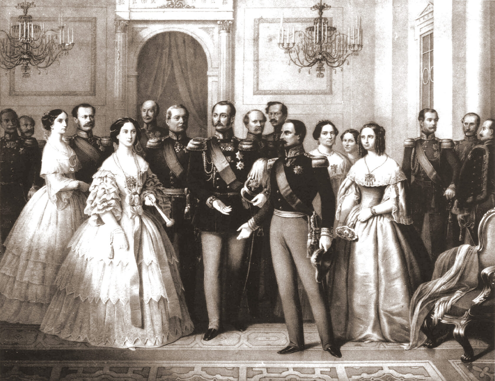 1857 Встреча Александра 2 с