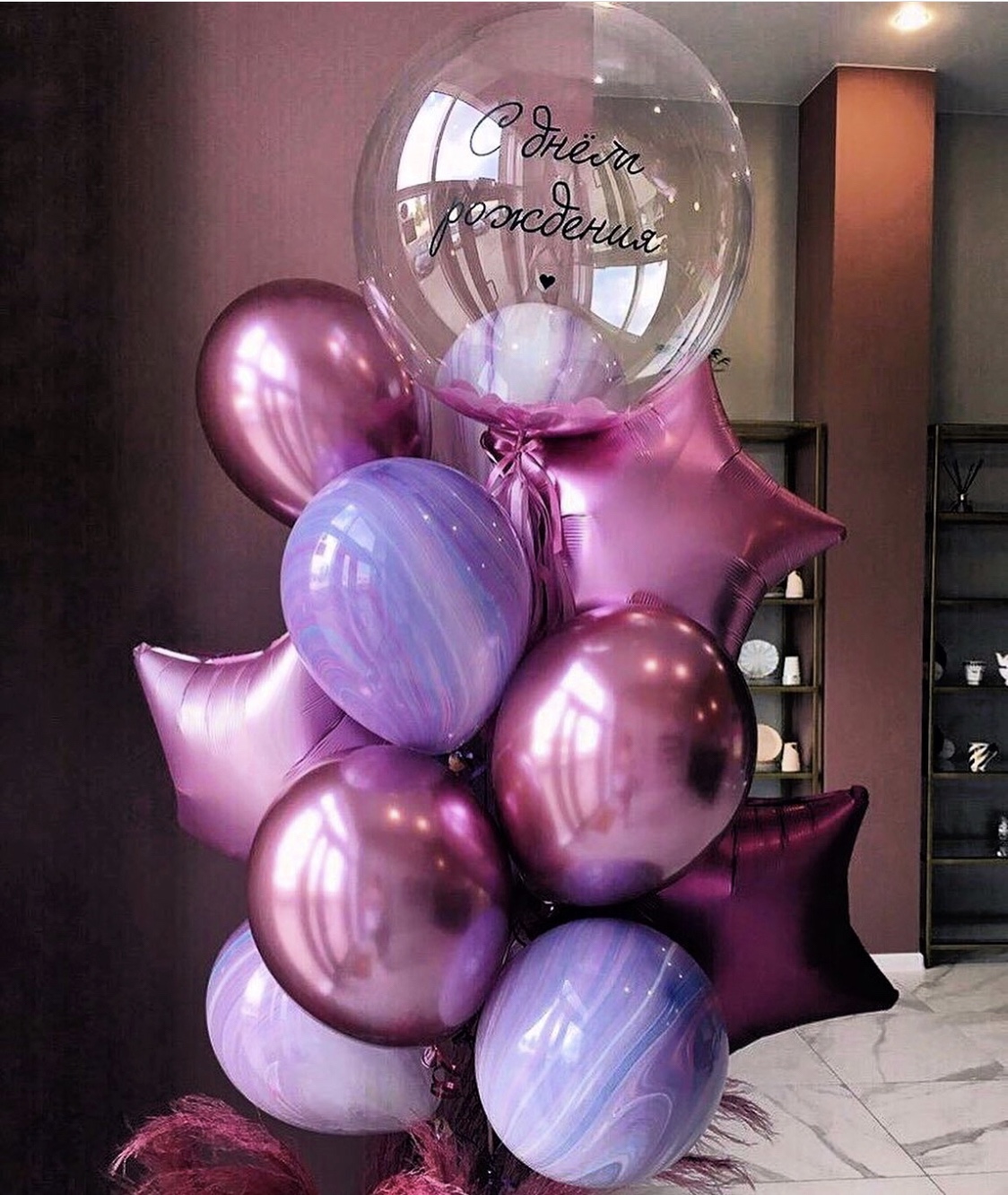 фото гелевых шариков на день рождения