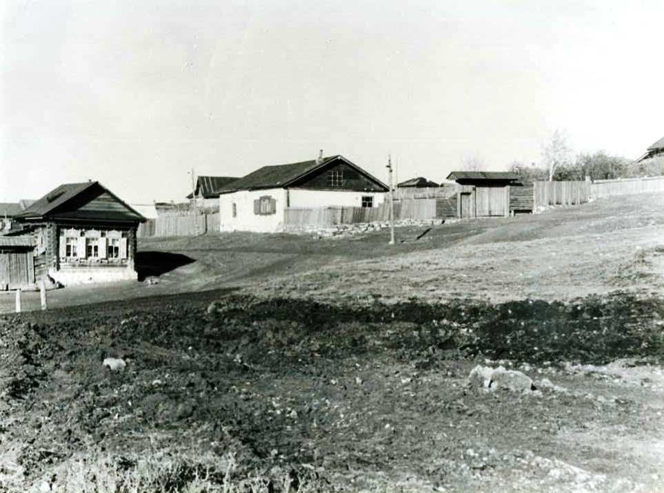 Старая часть города, пос. Бараба. 1952 г.