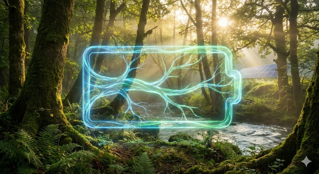 Визуализация экологичной энергии