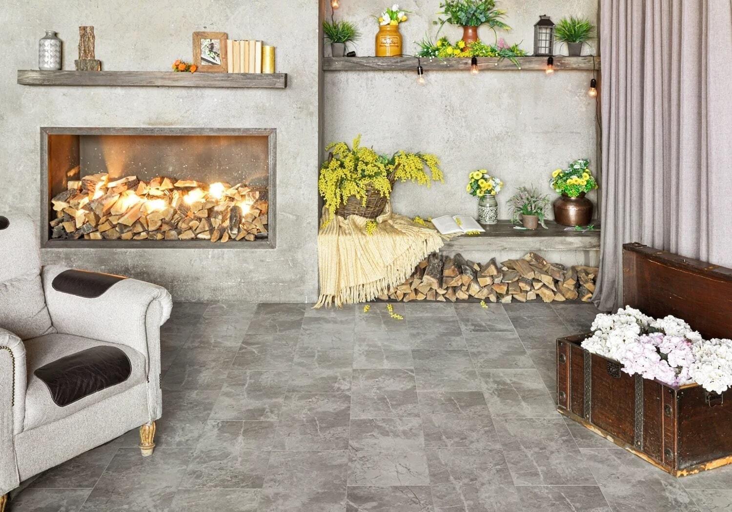 alpine floor stone mineral core есо