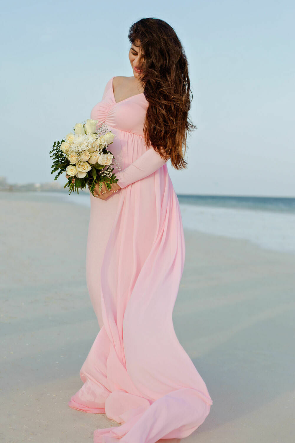 Capturing the Beauty of Motherhood: Maternity Photography on Mombasa's Jumeirah Beach