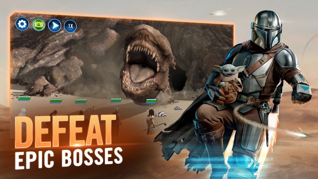 Game preview for Star Wars: Galaxy of Heroes