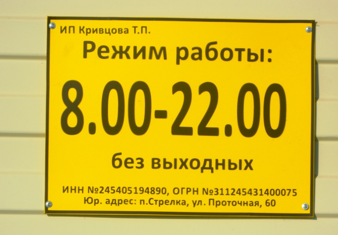 Что должно быть указано на вывеске ИП — требования к информации на