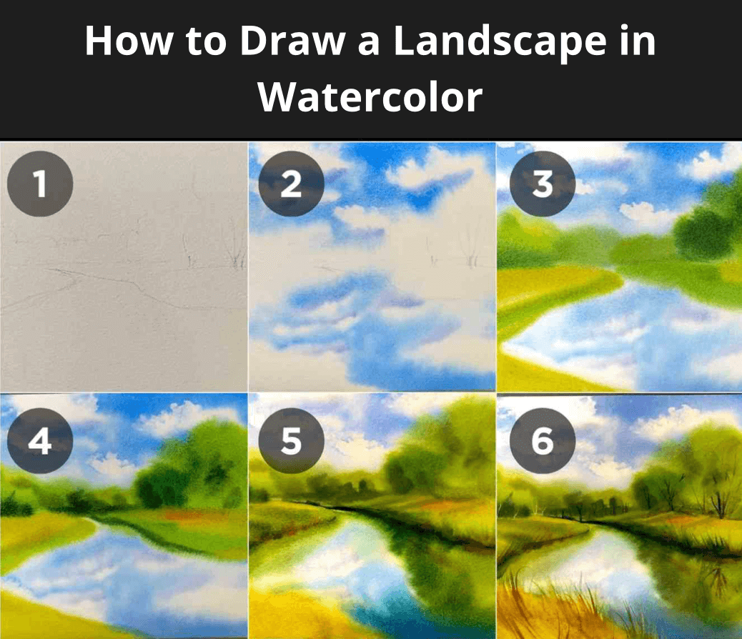 Watercolor Step by Step