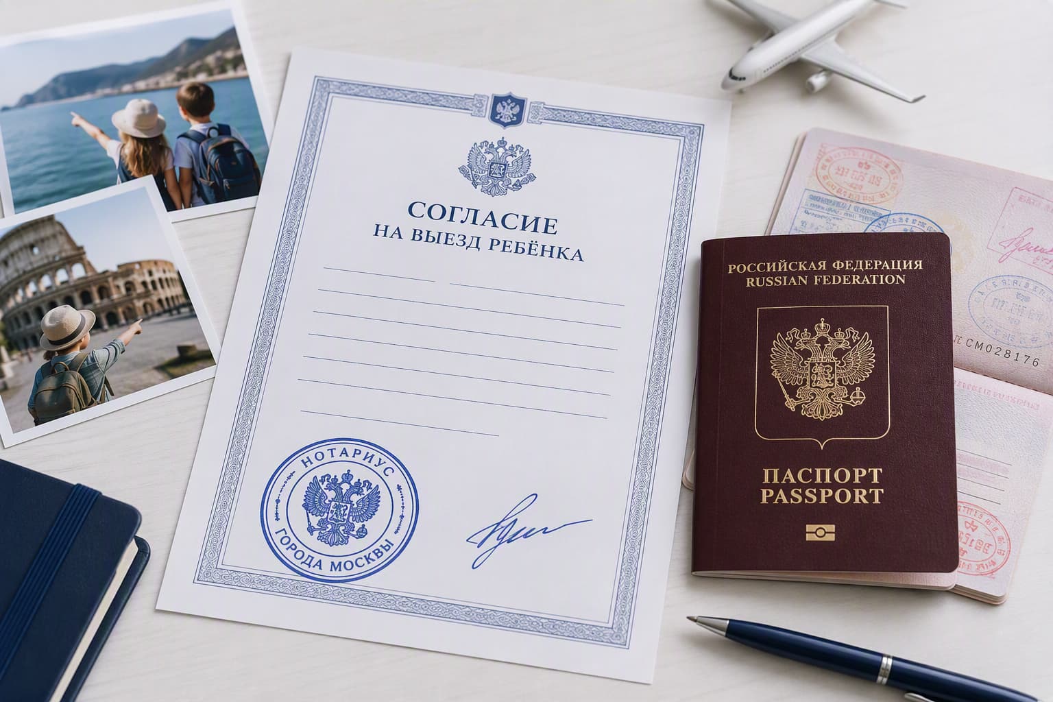 Доверенность на ребёнка