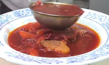 Приготовление борща из квашеной капусты: шаг 13