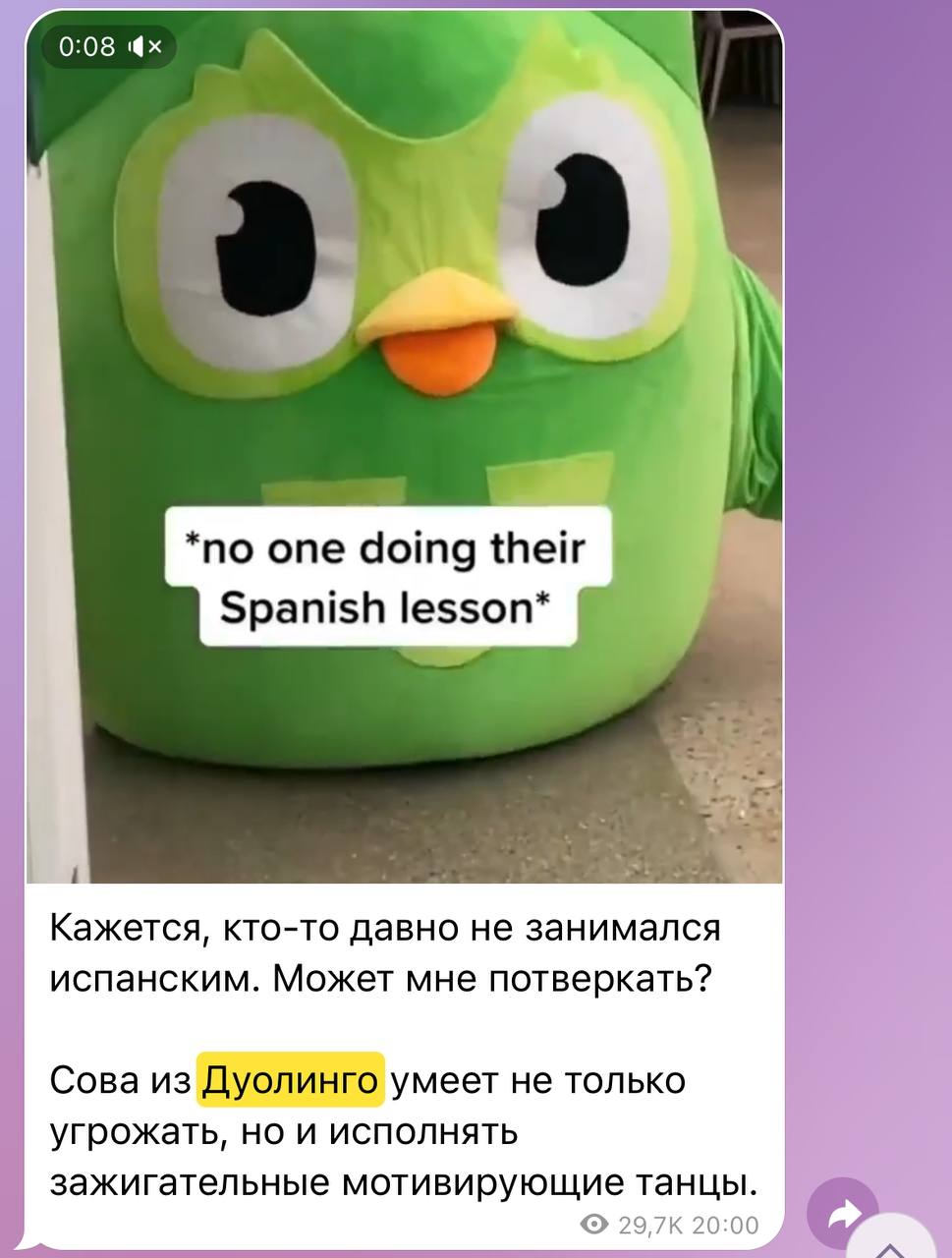 Почему вы не выучите язык в Duolingo?