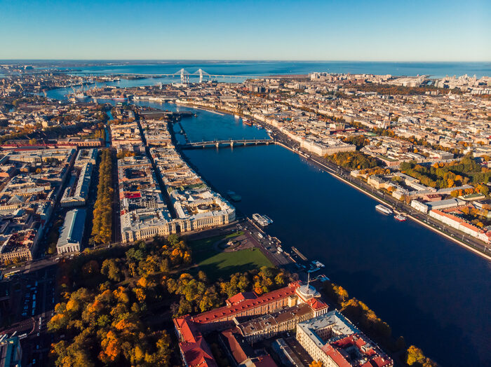 Фото Петербурга Сверху