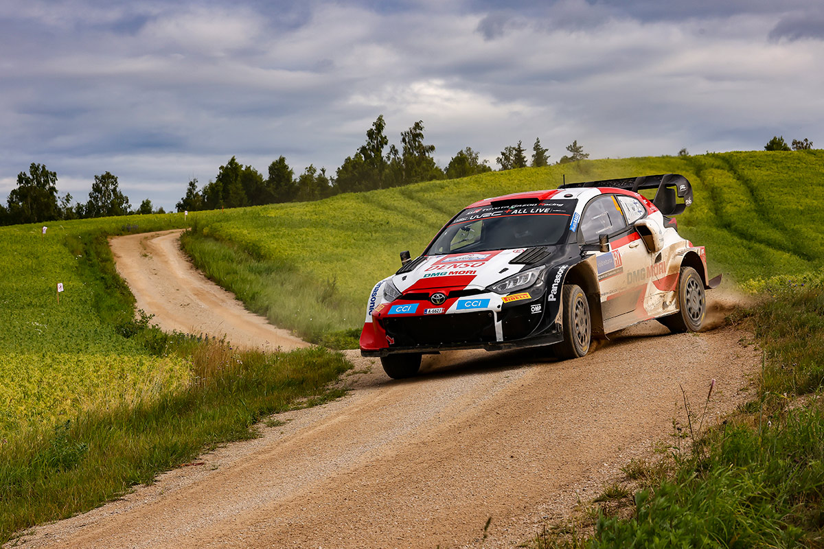 Эсапекка Лаппи и Янне Ферм, Toyota GR Yaris Rally1, ралли Эстония 2022