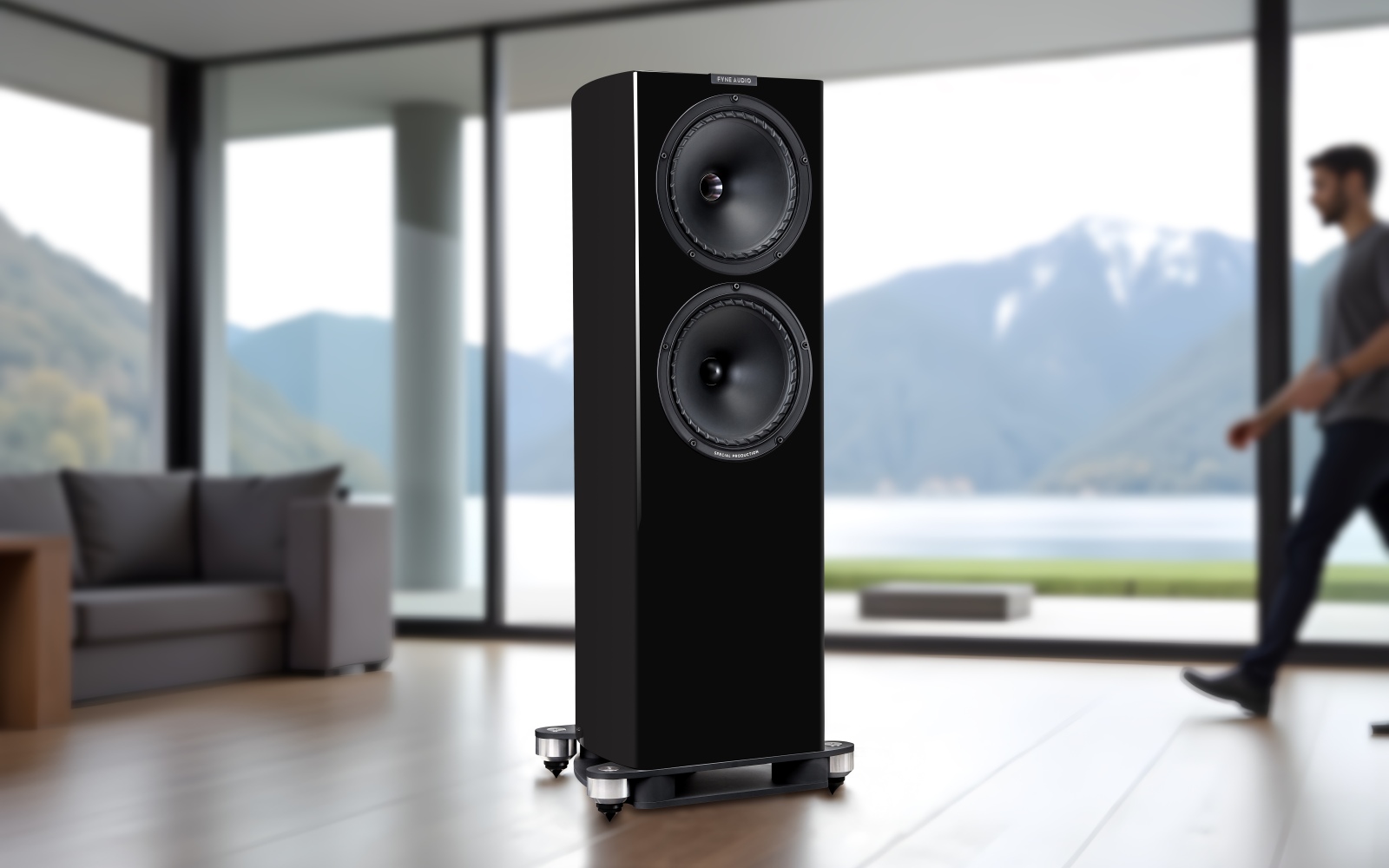 Fyne Audio shows new F704SP speakers at Munich High End 2025