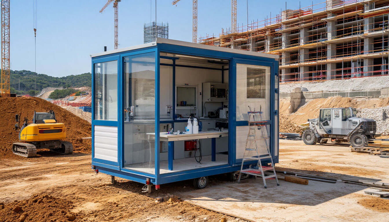Мобильная лаборатория на стройку