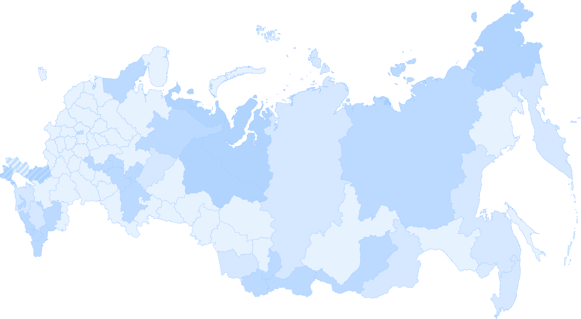 карта России