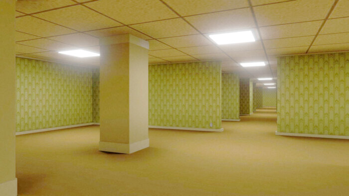 Кадр из фильма «Backrooms»