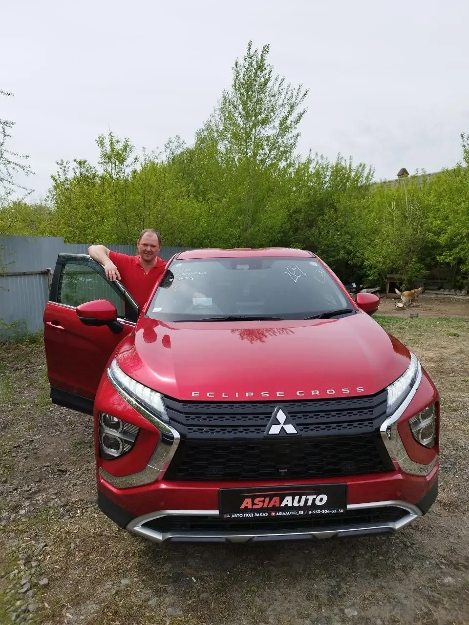 Клиент Азия Авто с Mitsubishi Eclipse Cross из Японии