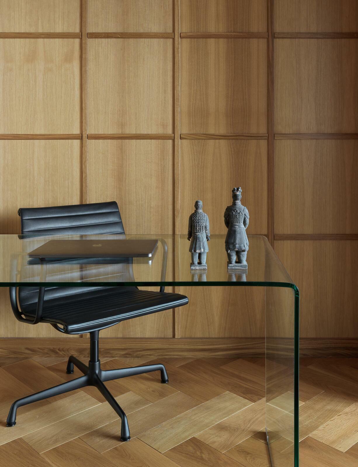 Кабинет в квартире в ЖК Дирижабль по проекту дизайнера интерьера Екатерины Фёдоровой