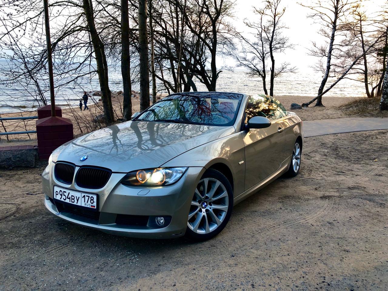 Прокат автомобиля BMW М3 Cabriolet без водителя в Санкт-Петербурге