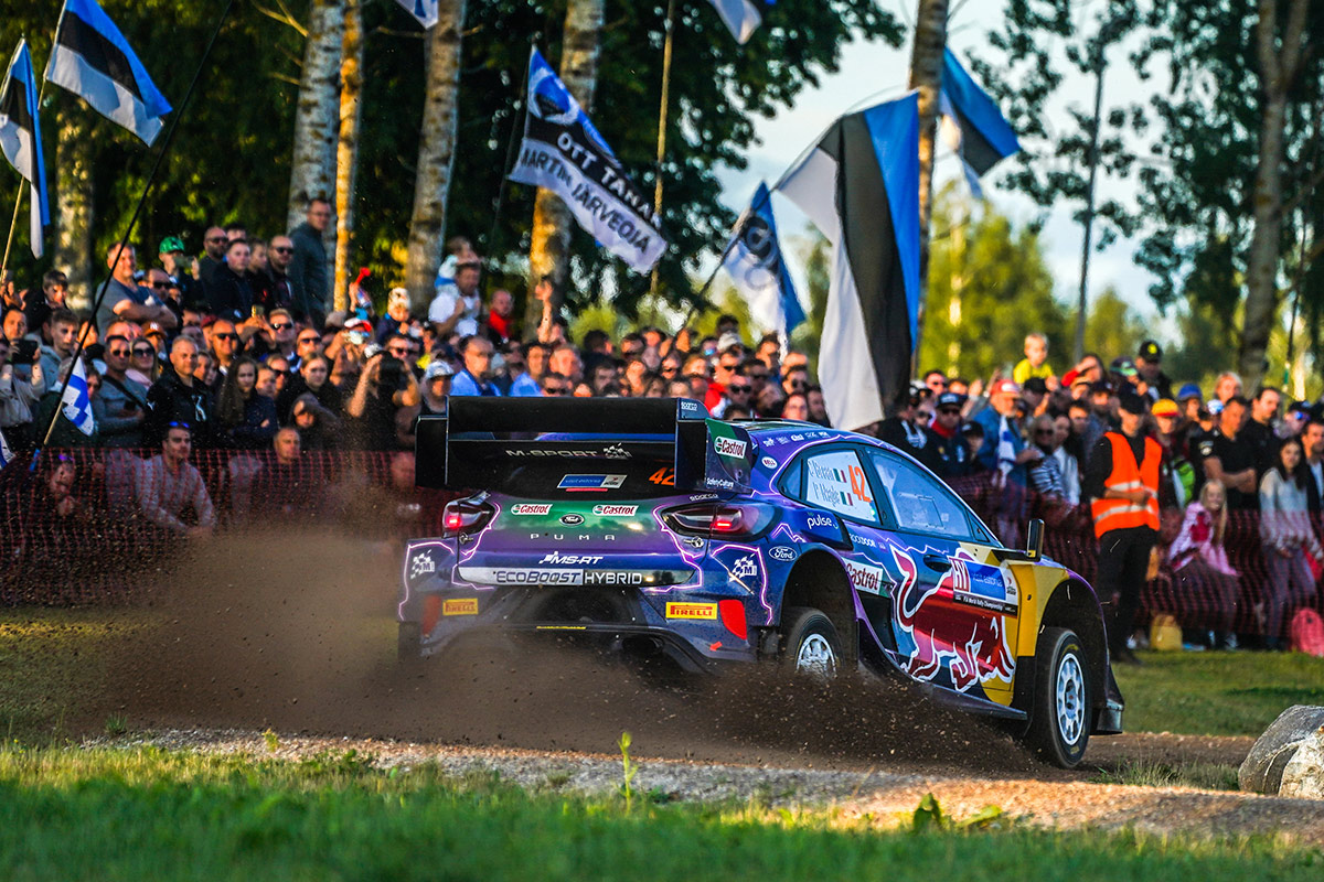 Крейг Брин и Пол Нейгл, Ford Puma Rally1, ралли Эстония 2022