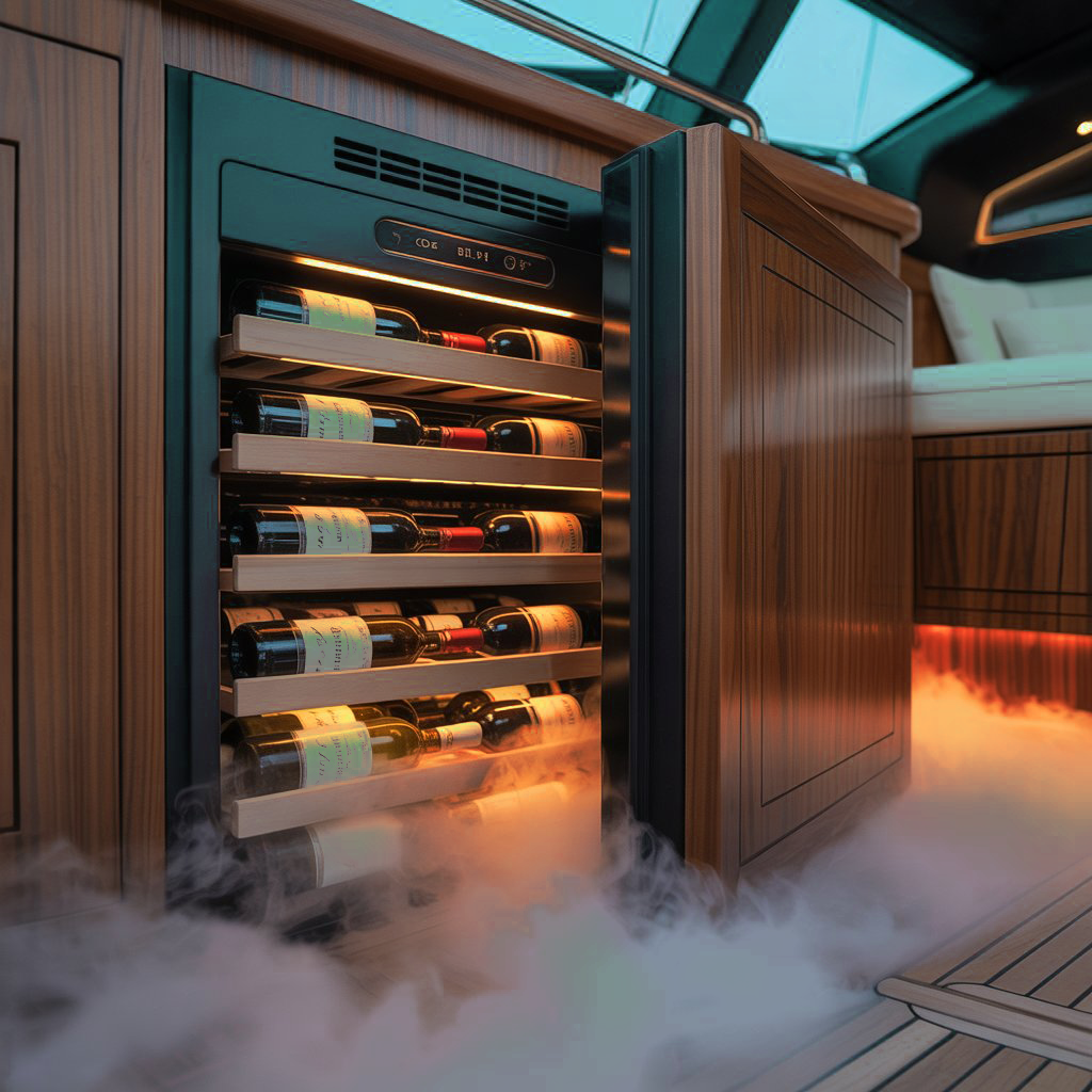 Холодильник на катере Neo