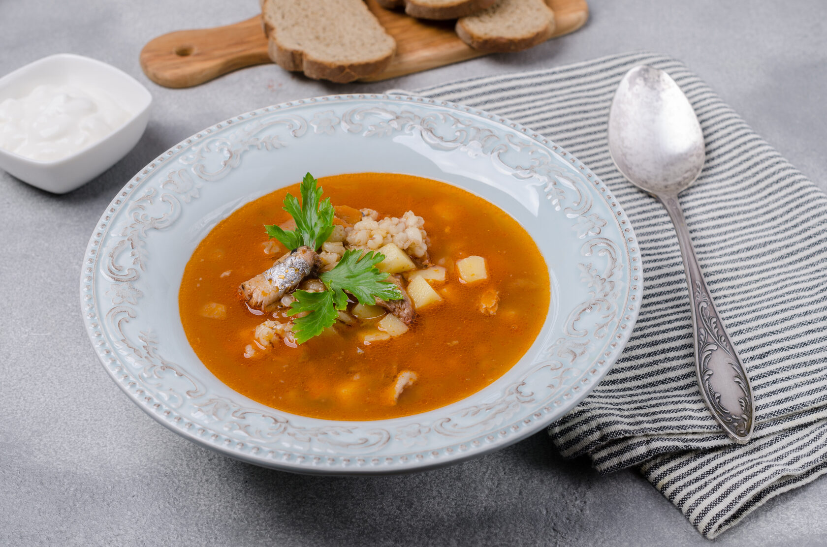 Суп из рыбы — какавия