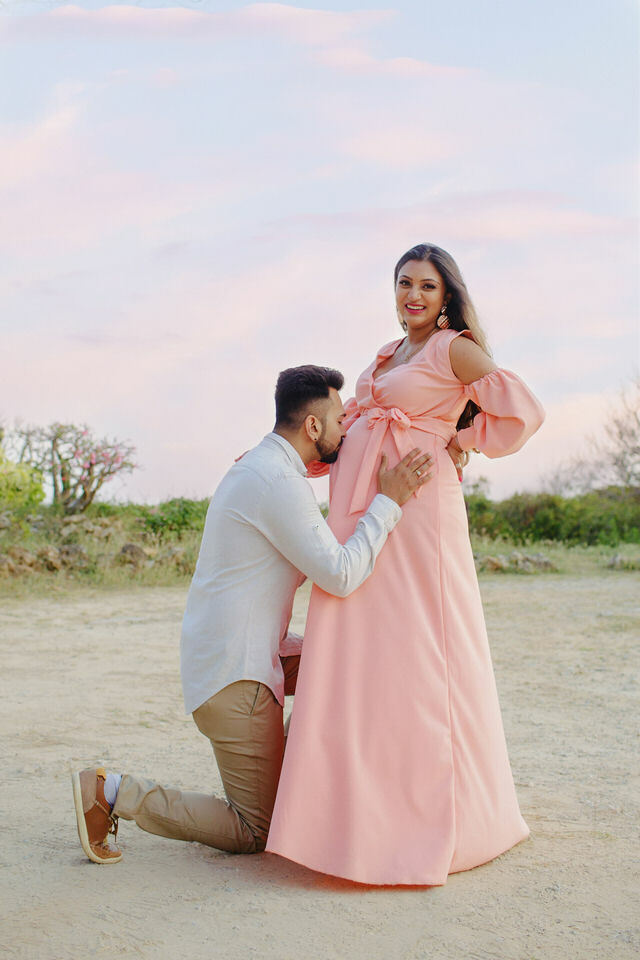 Capture the essence of pregnancy and motherhood with a maternity photography session on Kenya's picturesque coast.