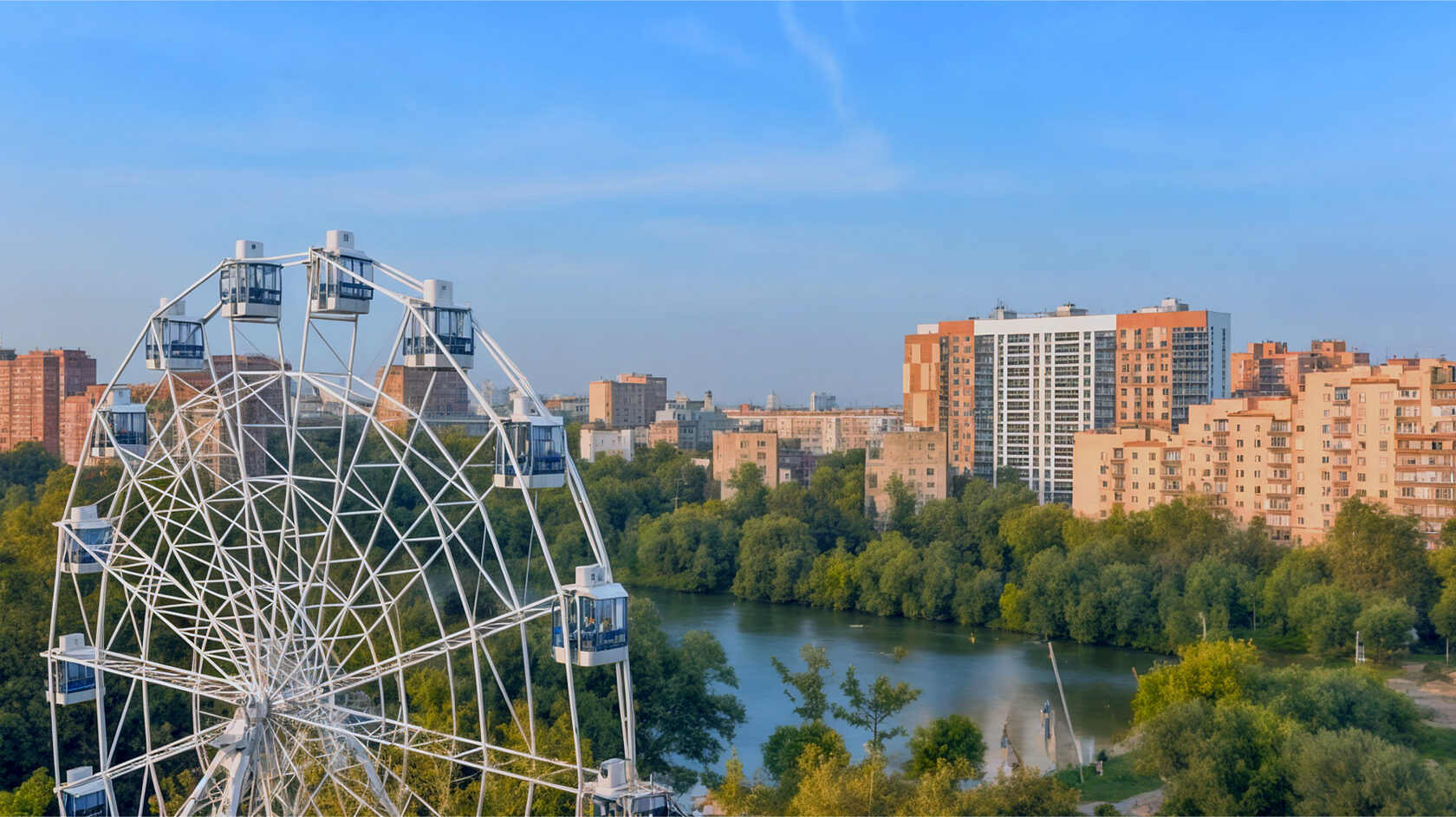 Колесо обозрения для парка аттракционов