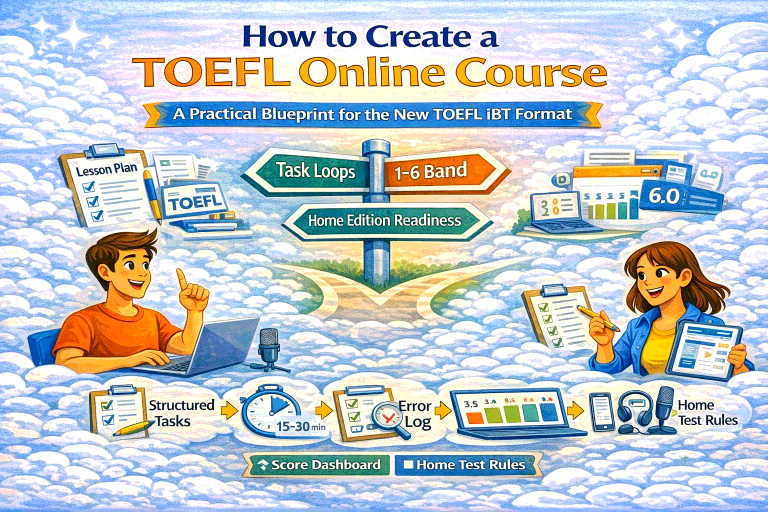 How to Create a TOEFL Online Course in 2026: A Practical Blueprint for the New TOEFL iBT Format