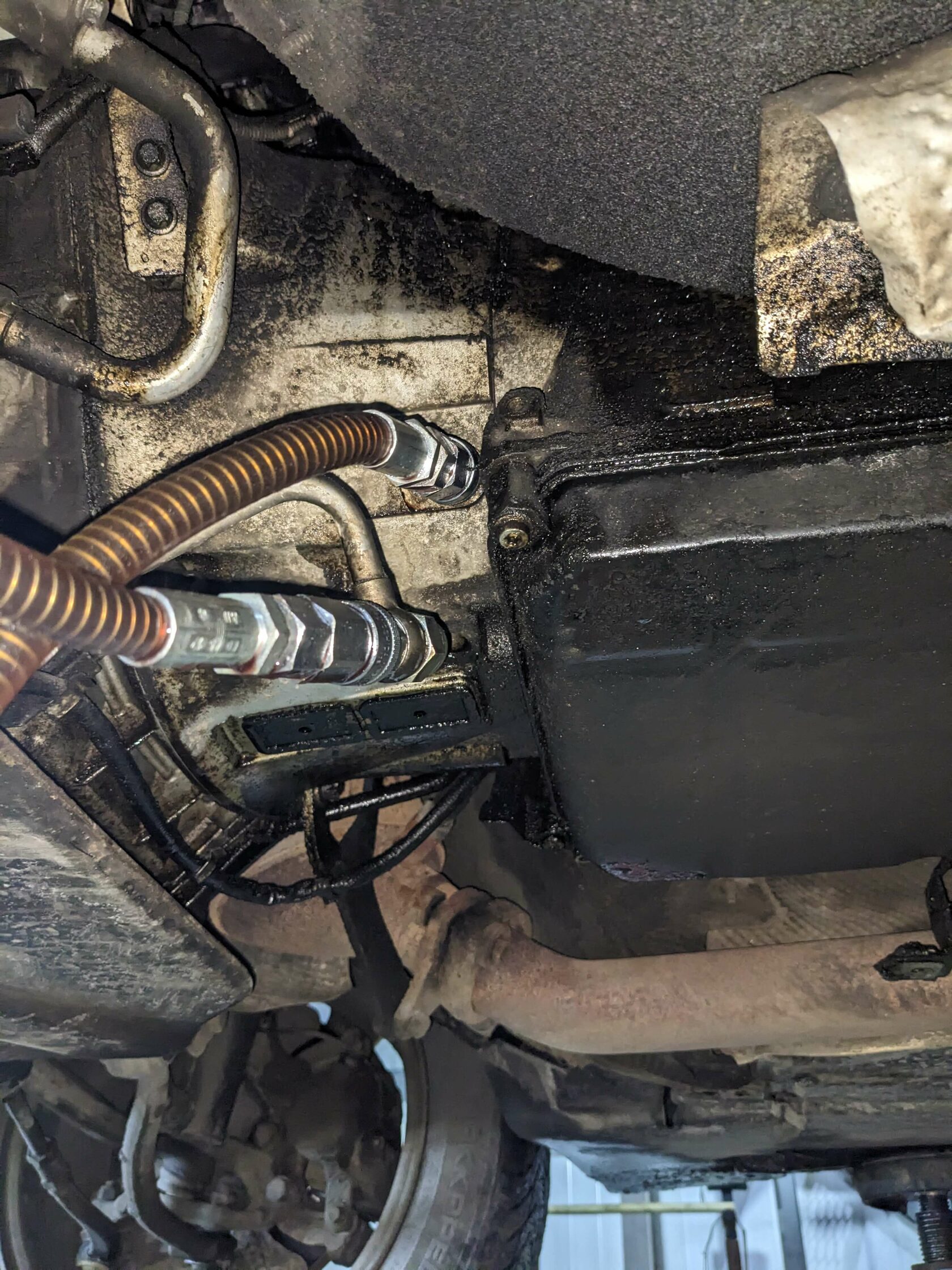 Подключение к системе охлаждения АКПП