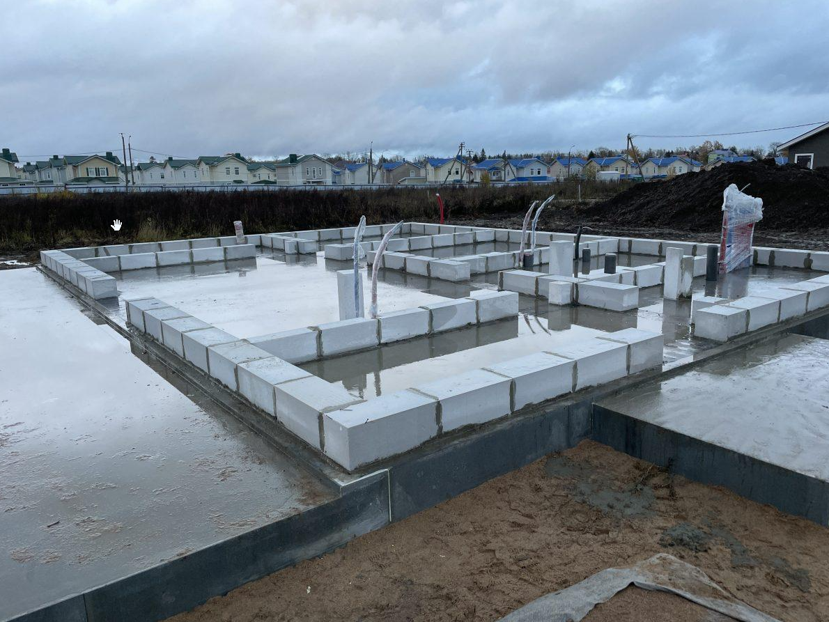 УШП плита для дома 117 метров