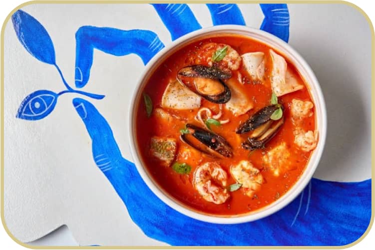 суп из морепродуктов рецепт