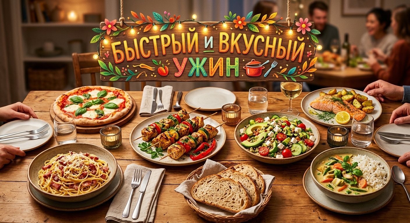 Быстрый и вкусный ужин