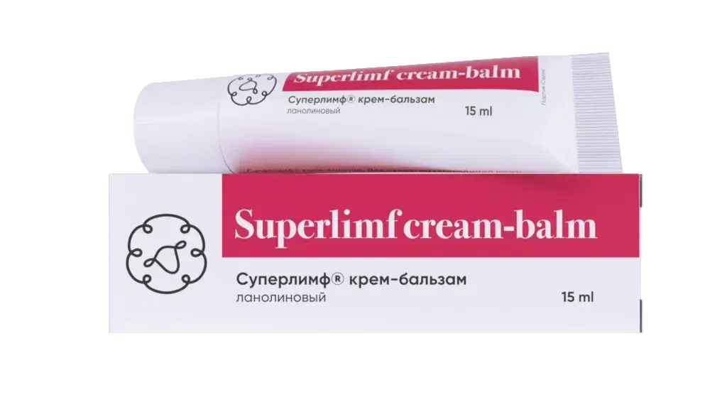 Суперлимф® крем-бальзам туба с коробкой