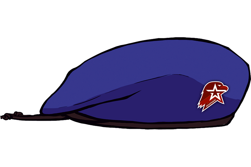 Купить берет юнармии синий в интернет-магазине | Стиль юнармия