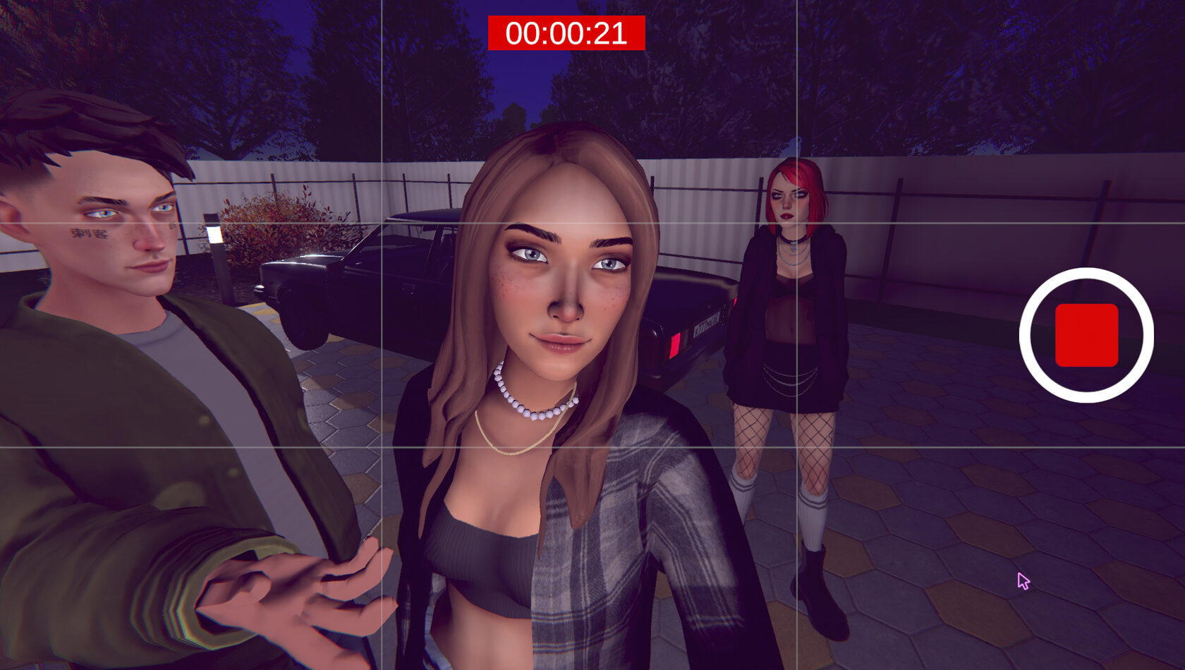 Visual novel in Last wish